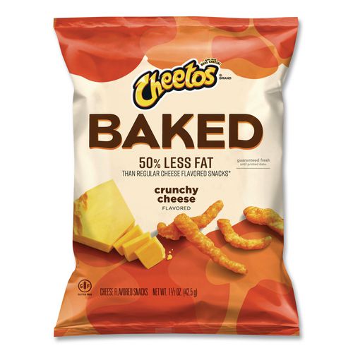 Image of Frito-Lay Baked Variety Pack, Baked Cheetos/Baked Lays BBQ/Baked Lays Original/Baked Ruffles Cheddar Sour Cream, 30 Bags/BX, 2 Boxes/CT