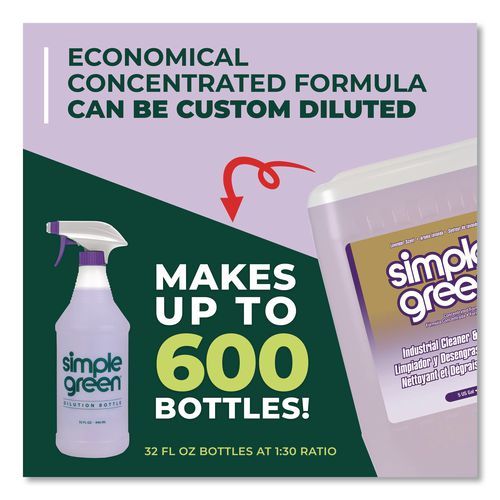Image of Simple Green® 1600200100005 Industrial Cleaner and Degreaser, Lavender Scent, 5 gal Pail