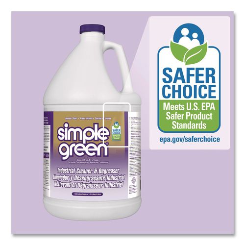 Image of Simple Green® 1610200600128 Industrial Cleaner and Degreaser, Lavender Scent, 1 gal Bottle,  6/Carton
