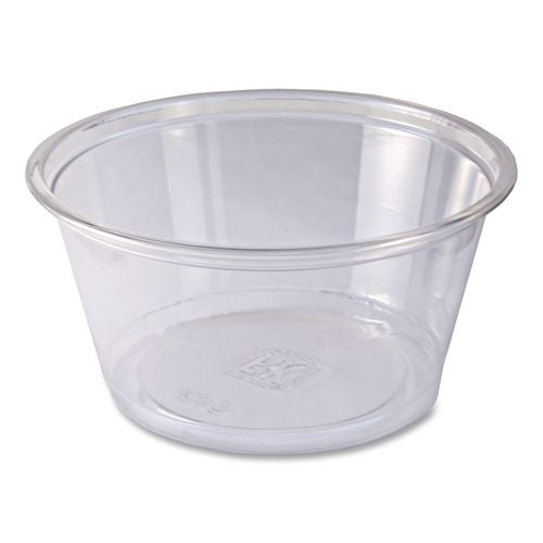 Image of Pactiv Evergreen 9501008 Recycleware Deli Containers, 5 oz, 3.6 x 2.6 x 1.8, Clear, Plastic, 1,000/Carton