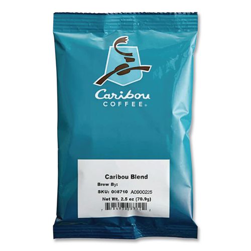 Image of Caribou Coffee® 008710 Caribou Blend Ground Coffee, 2.5 Oz, 18/carton