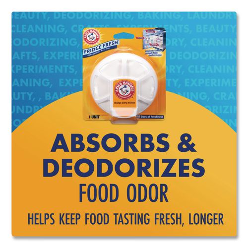 Image of Arm & Hammer 33200-01710 Fridge Fresh Baking Soda, Unscented, 5.5 Oz, 8/carton