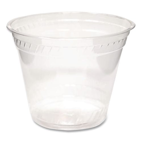 Image of Fabri-Kal® 000000000009509100 Greenware Cold Drink Cups, Old-Fashioned Cup, 9 oz, Sugarcane, Clear, 50/Sleeve, 20 Sleeves/Carton