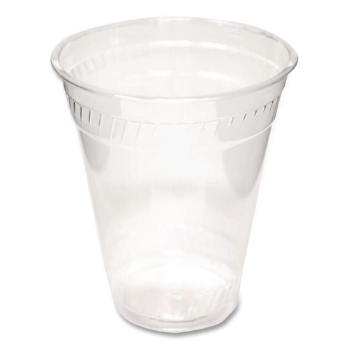 Image of Fabri-Kal® 000000000009502055 Kal-Clear PET Cold Drink Cups, 16 oz to 18 oz, Plastic, Clear, 50/Sleeve, 20 Sleeves/Carton