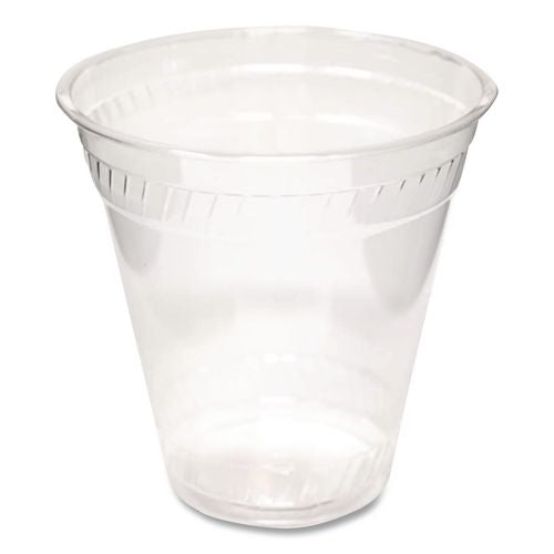 Image of Fabri-Kal® 000000000009502053 Kal-Clear PET Cold Drink Cups, Squat, 12 oz to 14 oz, Plastic, Clear, 50/Sleeve, 20 Sleeves/Carton