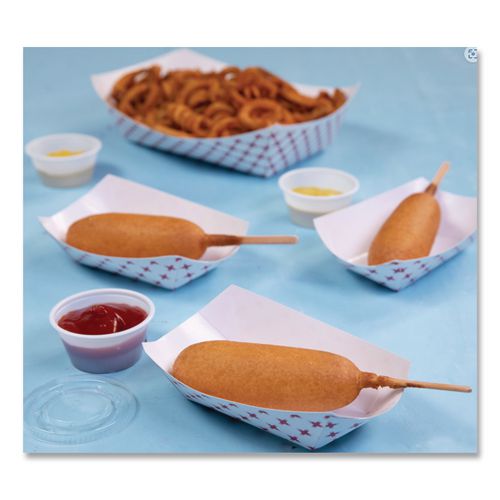 Image of Fabri-Kal® 000000000009505195 Portion Cups, 2 oz, Plastic, Clear, 250/Sleeve, 10 Sleeves/Carton