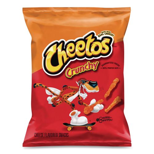 Image of Cheetos® FRI44366 Crunchy Cheese Flavored Snacks, 2 Oz Bag, 64/carton