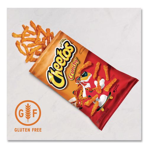 Image of Cheetos® FRI44366 Crunchy Cheese Flavored Snacks, 2 Oz Bag, 64/carton