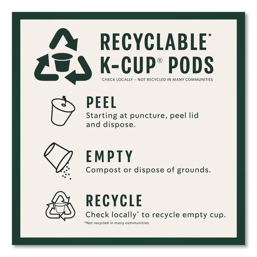 Image of Starbucks® 12434951 Caffe Verona Coffee K-Cups Pack, 24/box, 4 Boxes/carton