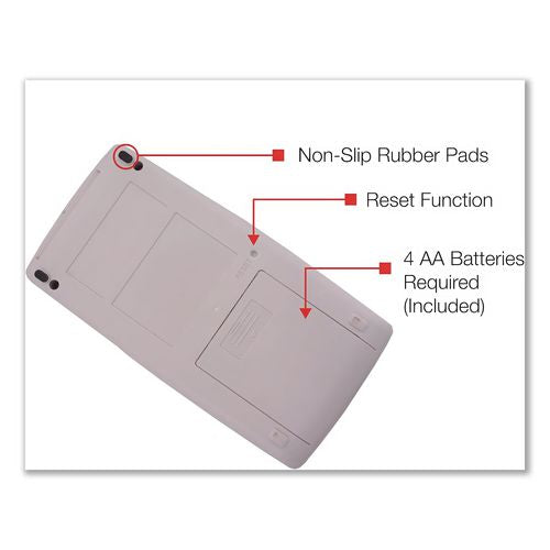 Image of Sharp® EL1611V EL-1611V Printing Calculator, Black/Red Print, 2 Lines/Sec