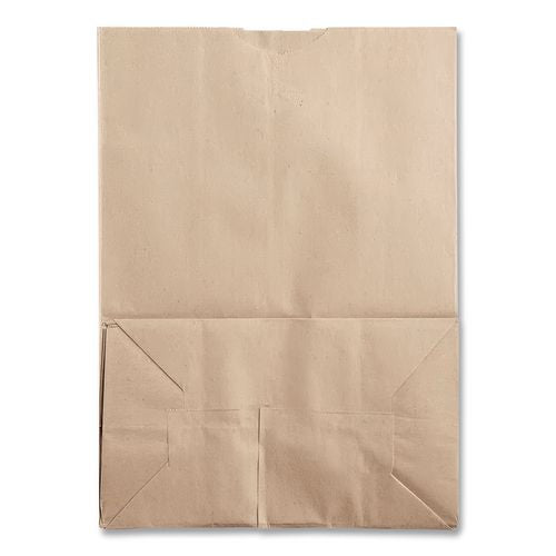 Image of Ross & Wallace Paper Products 110415 Grocery Paper Bags, 1/6 BBL Size, Extra Heavy-Duty, 75# Basis Weight, 12" x 7" x 17", Kraft, 400/Bundle