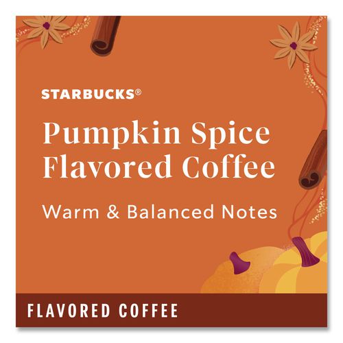 Image of StarbucksÂ® Pumpkin Spice Coffee K-Cup, 22/Box