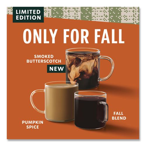 Image of StarbucksÂ® Pumpkin Spice Coffee K-Cup, 22/Box