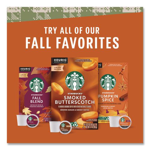 Image of StarbucksÂ® Pumpkin Spice Coffee K-Cup, 22/Box