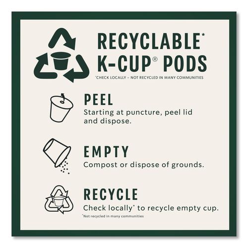 Image of Starbucks® 12437832 Peppermint Mocha K-Cup, 22/Box