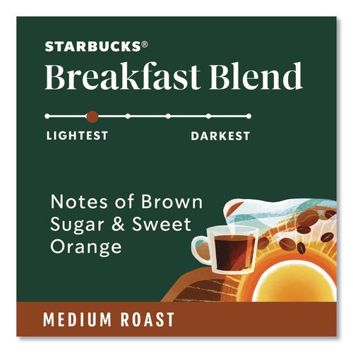 Image of Starbucks® 12433992 Breakfast Blend K-Cups, 24/box