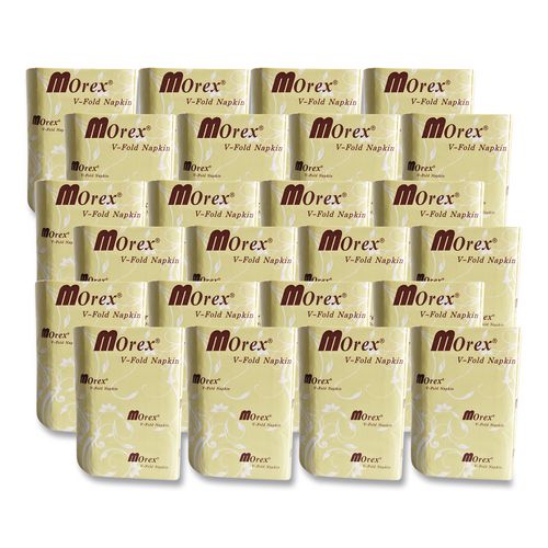 Image of GEN VFN60002K Premium Interfold Pop-Up Dispenser Napkin, 2-Ply, 6.5 x 5, Brown, 6,000/Carton