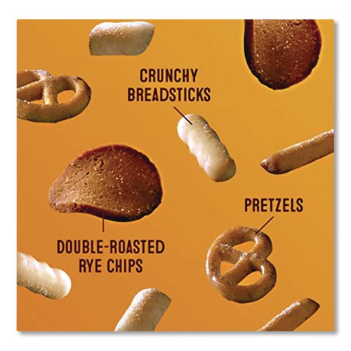 Image of General Mills GEM14868 Gardetto's Snack Mix, Original Flavor, 5.5 Oz Bag, 7/box