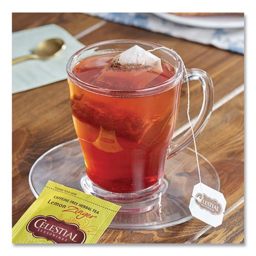 Image of Celestial Seasonings® ALT31010 Tea, Herbal Lemon Zinger, 25/box
