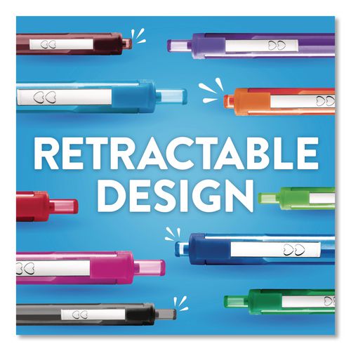 Image of Paper Mate® 1945918 InkJoy 300RT Ballpoint Pen, Retractable, Medium 1 mm, Assorted Ink and Barrel Colors, 8/Pack