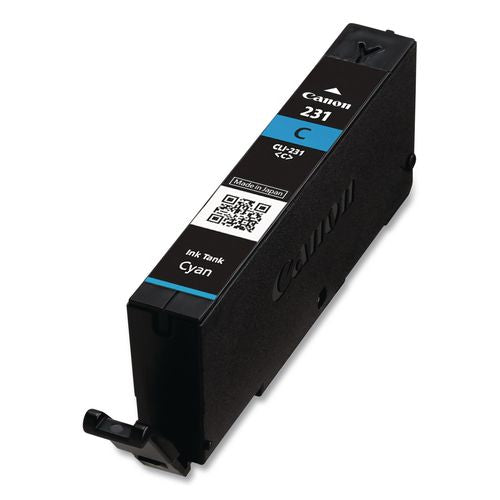 Image of Canon® 6675C001 6675C001 (CLI-231) Ink, 800 Page-Yield, Cyan