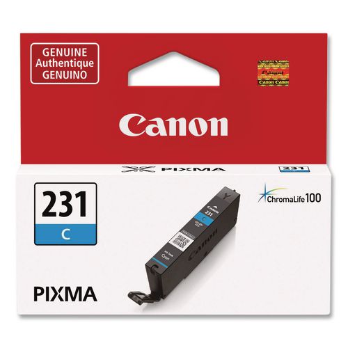 Image of Canon® 6675C001 6675C001 (CLI-231) Ink, 800 Page-Yield, Cyan