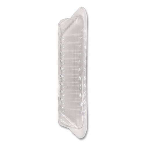 Image of HFA® 2062DL Plastic Dome Lids, Fits Oblong Pans 2061/2062, 8.25 x 5.88, Clear, 500/Carton