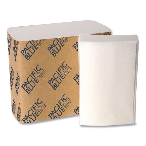 Image of Georgia Pacific® Professional 10440 Tissue for Safe-T-Gard Dispenser, 2-Ply, White, 200 Sheets/Pack, 40 Packs/Carton