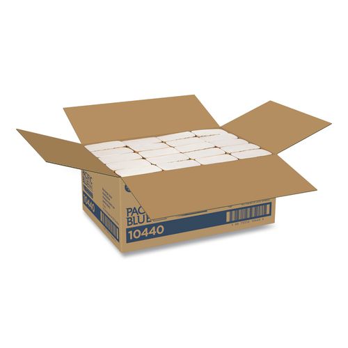 Image of Georgia Pacific® Professional 10440 Tissue for Safe-T-Gard Dispenser, 2-Ply, White, 200 Sheets/Pack, 40 Packs/Carton