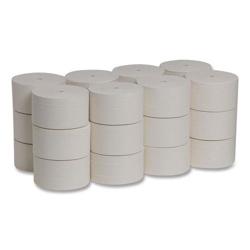 Image of Georgia Pacific® Professional 11728 Pacific Blue Ultra Coreless Toilet Paper, Septic Safe, 2-Ply, White, 1,700 Sheets/Roll, 24 Rolls/Carton