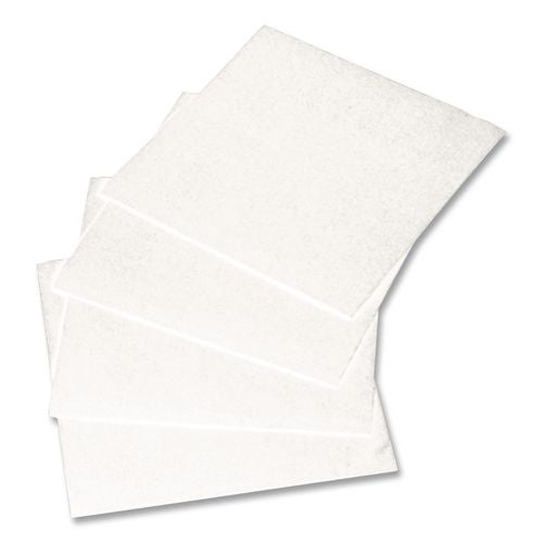 Image of Hoffmaster® 180330 Embossed Beverage Napkins, 2-Ply, 9.5 x 9.5, White, 3,000/Carton