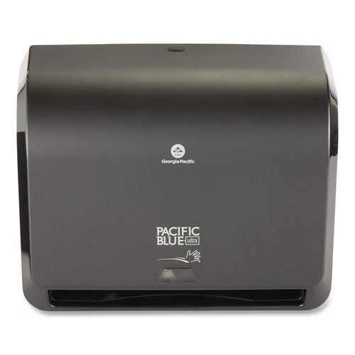 Image of Georgia Pacific® Professional 54518 Pacific Blue Ultra Mini Paper Towel Dispenser, 14.56 X 7.38 X 11.56, Black