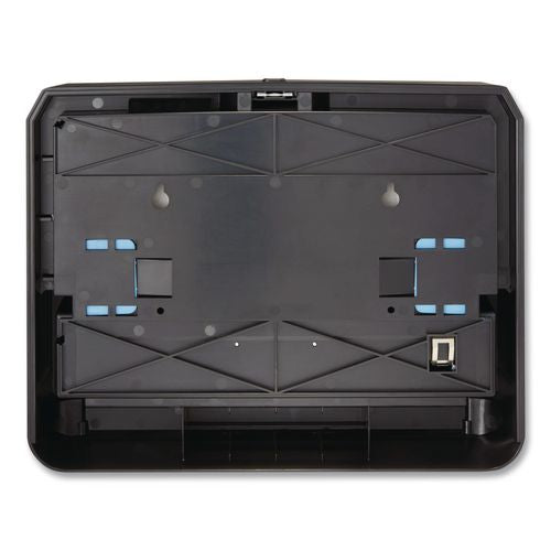Image of Georgia Pacific® Professional 54518 Pacific Blue Ultra Mini Paper Towel Dispenser, 14.56 X 7.38 X 11.56, Black