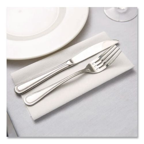 Image of HOSPECO® N-LRVDFBW TASKBrand TopLine Linen Replacement Napkins, 1-Ply White, 16 x 16, 1,000/Carton