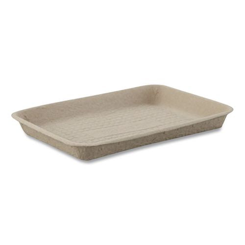 Image of Chinet® 20815 StrongHolder Molded Fiber Food Trays, 9 x 12 x 1, Beige, Paper, 250/Carton