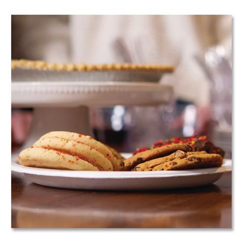 Image of Chinet® 21227 Paper Dinnerware, Plate, 8.75" Dia, White, 500/carton
