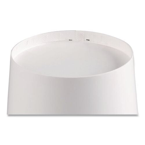 Image of Chinet® 71037 Squat Paper Food Container, 8 oz to 10 oz, White, 50/Pack, 20/Carton