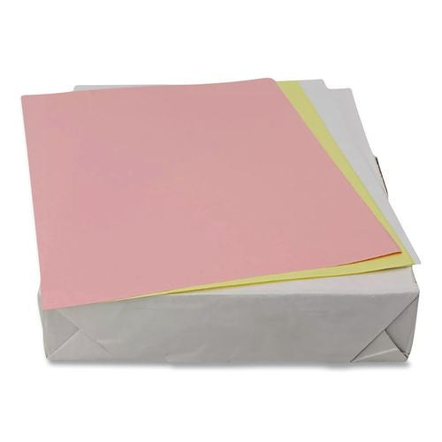 Image of Iconex 59102 Digital Carbonless Paper, 3-Part, 8.5 x 11, White/Canary/Pink, 1,670/Carton