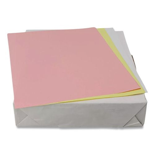 Image of Iconex 59106 Digital Carbonless Paper, 3-Part, 8.5 X 11, White/canary/pink, 835/carton