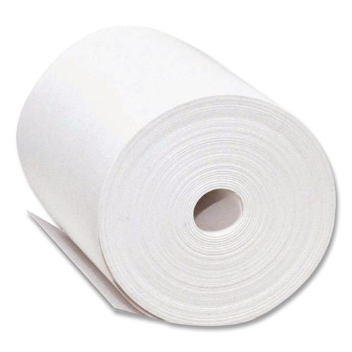 Image of Iconex Direct Thermal Printing Paper Rolls, 0.45" Core, 2.25" X 85 Ft, White, 50/carton