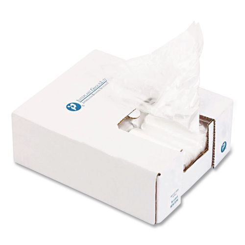 Image of Inteplast Group BL060612 Ice Bucket Liner Bags, 96 oz, 6" x 6" x 12", Clear, 1,000/Carton