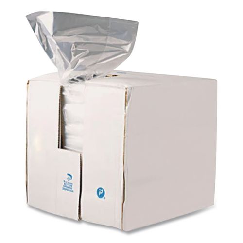 Image of Inteplast Group PB080320M Food Bags for X-Large Bread Loaves, 8" x 3" x 20", Clear, 1,000/Carton