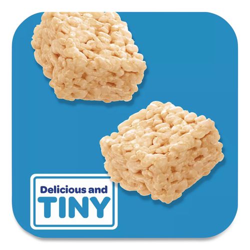 Image of Kellogg's® 3800012346 Rice Krispies Treats, Mini Squares, 0.39 oz Pack, 50/Box