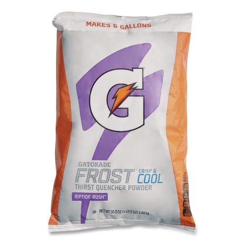 Image of Gatorade® QUA33672 Original Powdered Drink Mix, Riptide Rush, 51oz Packets, 14/carton