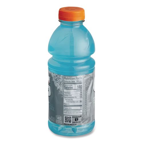 Image of Gatorade® 30204 G-Series Perform 02 Thirst Quencher, Glacier Freeze, 20 Oz Bottle, 24/carton