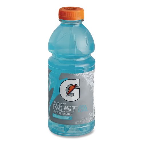 Image of Gatorade® 30204 G-Series Perform 02 Thirst Quencher, Glacier Freeze, 20 Oz Bottle, 24/carton