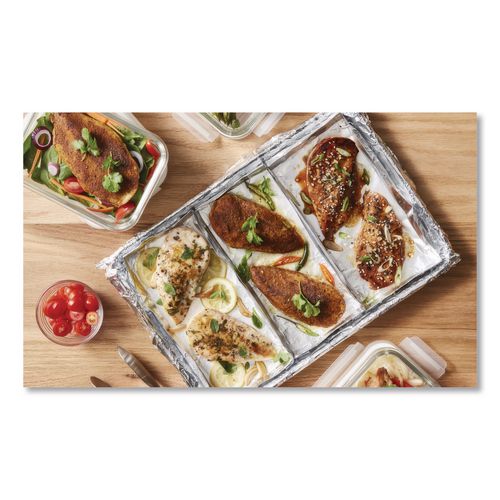 Image of Reynolds Wrap® 000000000000000633 Extra Heavy-Duty Aluminum Foil Roll, 24" x 500 ft