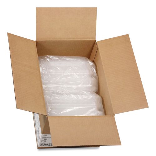 Image of Pactiv Evergreen 000000000000002002 ClearView Bakery Cupcake Container, 2 Compartments, 6.75 x 4 x 4, Clear, Plastic, 100/Carton