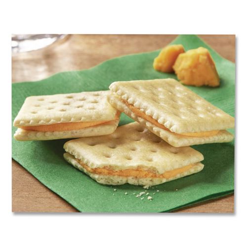 Image of Keebler® KEE21161 Sandwich Cracker, Club And Cheddar, 8 Cracker Snack Pack, 12/box