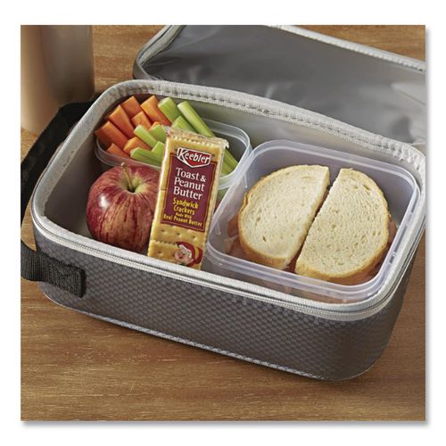 Image of Keebler® KEE21166 Sandwich Crackers, Toast And Peanut Butter, 8 Cracker Snack Pack, 12/box